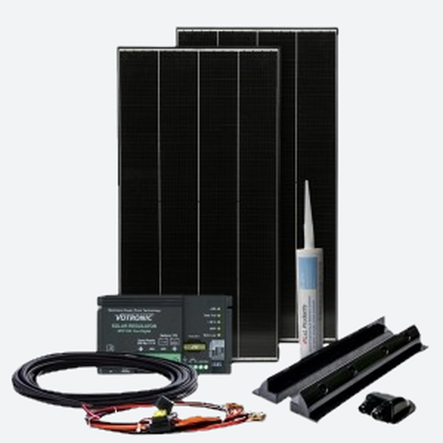 Solaranlage superflach  Komplettset Wohnmobil 100-220W-12V