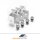 WATTSTUNDE® 38mm Aluminium Z-Winkel HSZ38 Halterung