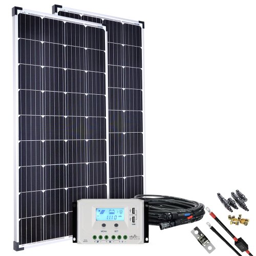 Offgridtec® basicPremium-XL 300W Solaranlage 12V/24V Komplettsystem