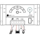 10A Solar Laderegler 12V PWM WATTSTUNDE® PEKO10 mit USB und Nachtlichtfunktion