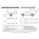 Pick-Up Hardtop / Anh&auml;nger mit OEM Schiene Slimline II Dachtr&auml;ger Kit / 954 mm (L) x 1165 mm (B)
