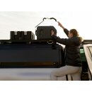 Pick-Up Hardtop / Anh&auml;nger mit OEM Schiene Slimline II Dachtr&auml;ger Kit / 2570 mm (L) x 1425 mm (B)