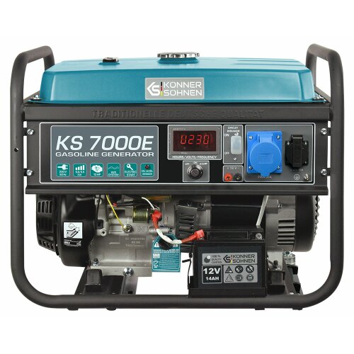 Könner & Söhnen KS 7000E Stromerzeuger Strom generator Benzin Notstromaggregat 5.5 kW