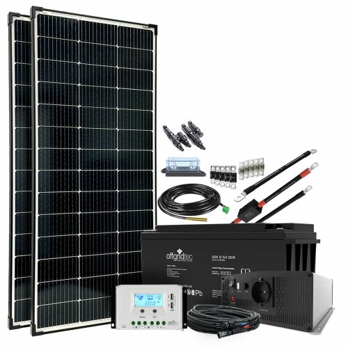 Offgridtec® Autark XL-Master 300W Solar - 1500W AC...