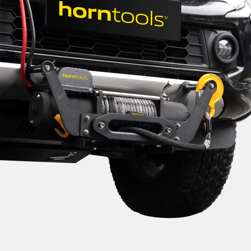 horntools Seilwindensystem Alpha Mobil für Isuzu D-Max 2012 bis 2018 4,3 Tonnen