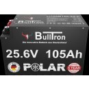 105Ah Bulltron LiFePO4 Batterie 25,6V Lithiumakku mit BMS...