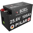 105Ah Bulltron LiFePO4 Batterie 25,6V Lithiumakku mit BMS und Bluetooth App