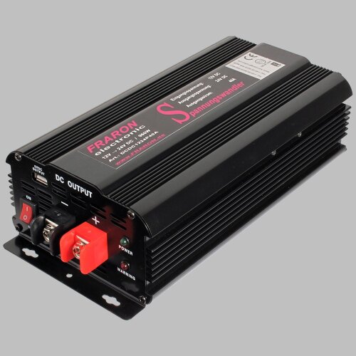 DC-DC Wandler 12V auf 24V, 50 Ampere, galvanisch getrennt