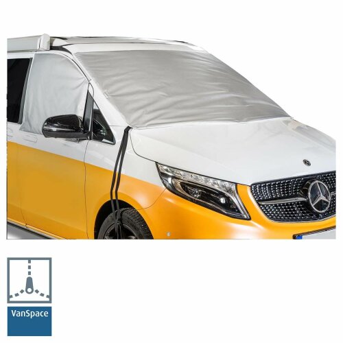 VanSpace Thermomatten - für Windschutzscheibe und Seitenfenster Set für Mercedes Vito / Viano / Marco Polo