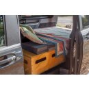 Moonbox Campingbox mit Tisch Van/Bus 119cm Natur