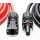 Verlängerungskabel 4mm² beidseitig kompatibel mit MC4 Solarkabel rot inkl. Stecker  4m