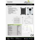 Offgridtec&reg; 5W Mono 12V Solarpanel