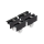 Trapezblechdach Montageset für 2 Module Photovoltaik Balkonkraftwerk - 30mm