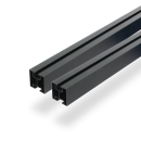 Schwarzes Schrägdach Montageset für 1 PV-Modul...
