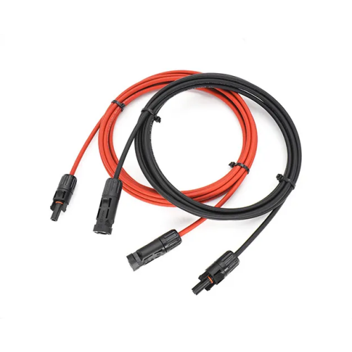 Verlängerungskabel 2x4mm² MC4 Solar-DC-DC-PV-Kabel mit zwei Enden rot & schwarz