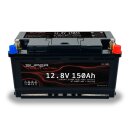 Supervolt Ultra LiFePO4 150Ah 12.8V mit Bluetooth BMS