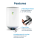 Fothermo PVB-80-AC 80 L Photovoltaischer Hybrid-Wasserboiler – Solar Warmwasser & Netzbetrieb