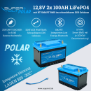 Supervolt Polar LiFePO4 200Ah 12.8V mit Heizung &...