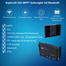 Supervolt LiFePO4 Solarregler MPPT Ladegerät 20A mit...