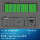 Supervolt SV-SUN250 Faltbare Solartasche 250W Mono-Kristallin