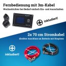 Supervolt 12V 2000W Reine Sinus Welle Wechselrichter mit Netzvorrang und FI-Schutz