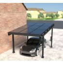 Solar Carport Einzelcarport Aluminium Bausatz