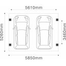 Solar Carport Doppelcarport Aluminium Bausatz