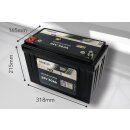 Forster 25,6V Lithium 50Ah LiFePO4 Standard Batterie | 50A-BMS | Smart Bluetooth | 1280Wh