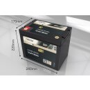 Forster 12,8V Lithium 80Ah LiFePO4 Premium Batterie | 200A-BMS-2.0 | 1024Wh | IP67