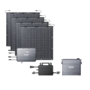 SolarFlow Balkonkraftwerk Hub 2000 + Mikrowechselrichter...