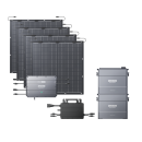 SolarFlow Balkonkraftwerk Hub 2000 + Mikrowechselrichter...