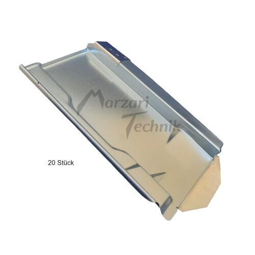20x Marzari Photovoltaik Metalldachplatte Typ Ton 260 verzinkt