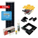 Solar Komplettset 120Wp für Camper & Wohnmobil