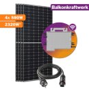 Solaranlage 2320W Balkonkraftwerk Deye Wechselrichter 2000W