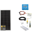 100 W SOLA Frame Mono Wohnmobil Komplettset weiß