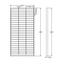WATTSTUNDE&reg; SOLA Frame Mono 100Wp HV
