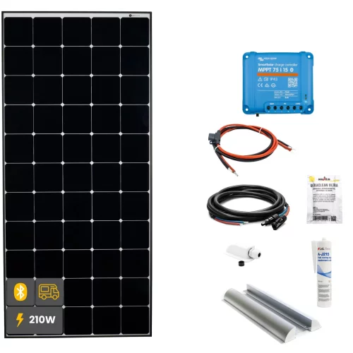 210W Daylight Wohnmobil Solaranlage SOLA Frame weiß