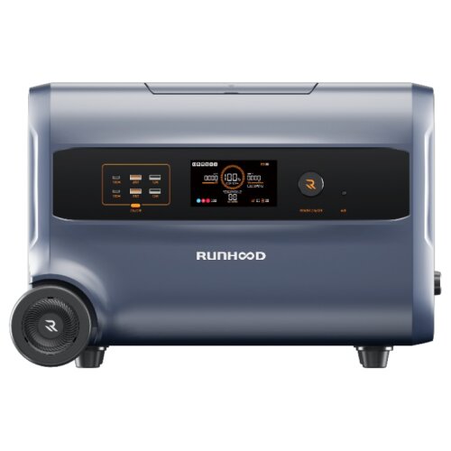 RUNHOOD F2400 Powerstation 2400Wh 2400W – 3-in-1 Balkonkraftwerk & Notstrom