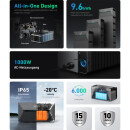 Anker SOLIX 2 E1600 PRO Solarbank mit 2x Erweiterungsbatterie BP1600