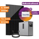 2000W Balkonkraftwerk Solaranlage Solarset mit Hoymiles...