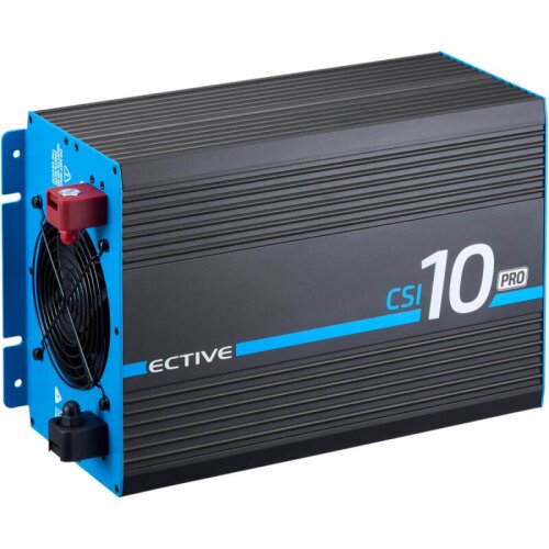 ECTIVE CSI 10 PRO 1000W/12V Sinus-Wechselrichter Netzvorrangschaltung Ladegerät