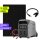 EcoFlow DELTA PRO 3 Powerstation Komplettset mit 440W Ja Solar Bifazial Full Black