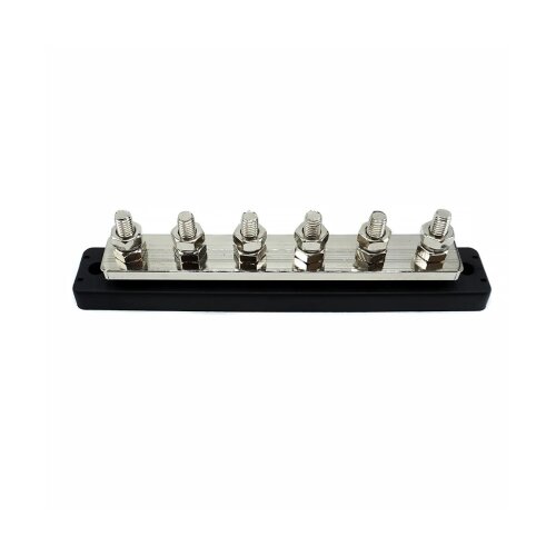 WATTSTUNDE® Busbar 6xM8 300A / 70V schwarz