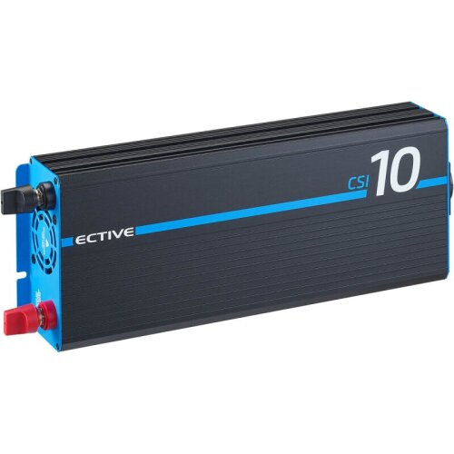 ECTIVE CSI 10 1000W/24V Sinus-Wechselrichter mit Ladegerät, NVS- USV-Funktion