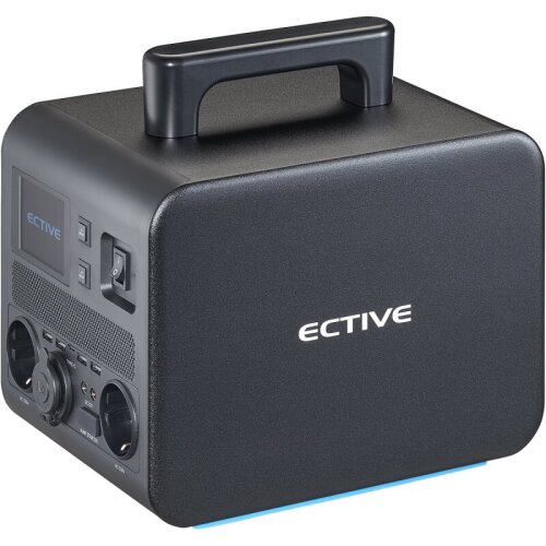 ECTIVE BlackBox 5 Powerstation 500W 512Wh Reine Sinuswelle 230V