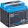 ECTIVE DC 45S GEL Deep Cycle mit LCD-Anzeige 45Ah Versorgungsbatterie