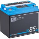 ECTIVE DC 85S GEL Deep Cycle mit LCD-Anzeige 85Ah...