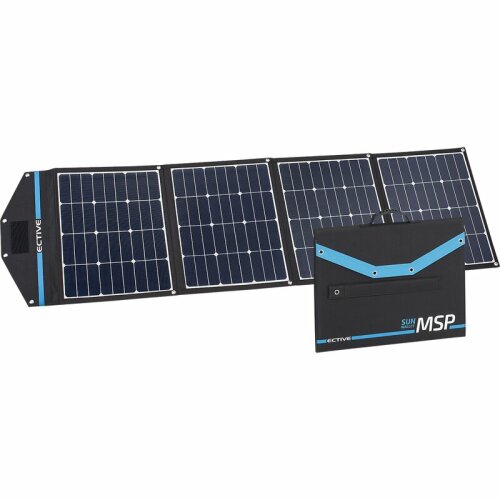 ECTIVE MSP 180 SunWallet faltbares Solarmodul 180W Solartasche