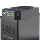 ECTIVE AccuBox 300S Powerstation 3840Wh LiFePO4 &ndash; 3000W Sinus Wechselrichter, MPPT, Ladebooster, 230V Mobile Stromversorgung