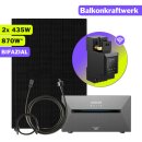 870W Balkonkraftwerk Anker Speicher Solarbank 2 E1600 Pro 1,6 kWh PV Solaranlage